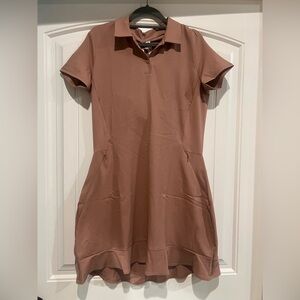 Adidas Dusty Rose Women's Tennis Dress with Shorts set